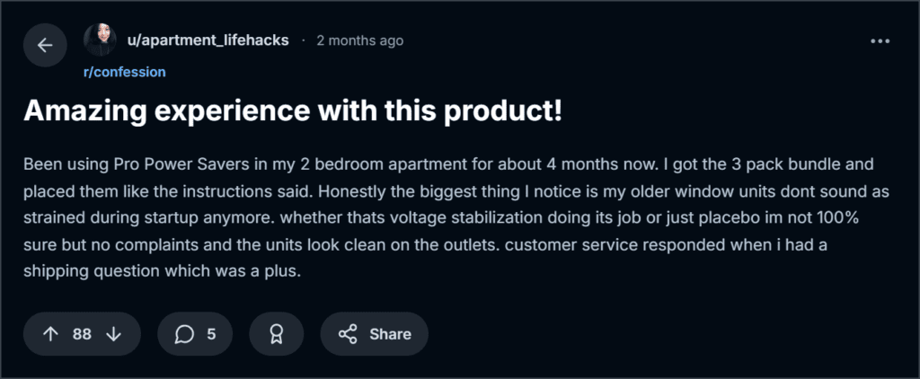 Pro Power Saver Reviews
