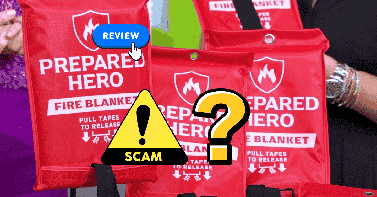 Is Prepared Hero A Legit Company Prepared Hero Emergency Fire Blanket Review | Scam | Price