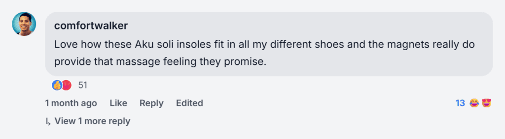 Akusoli Insoles Reviews