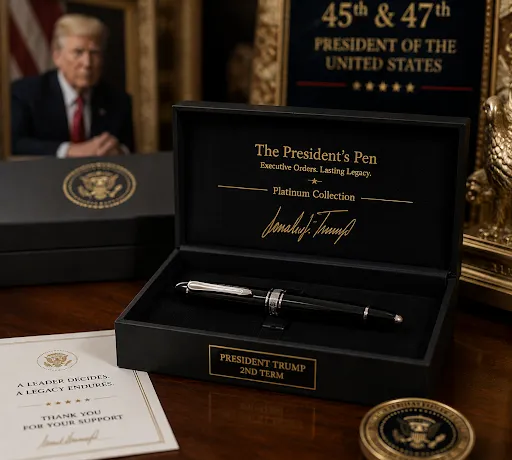 PresidentTrump 2nd Term Executive Order Pen