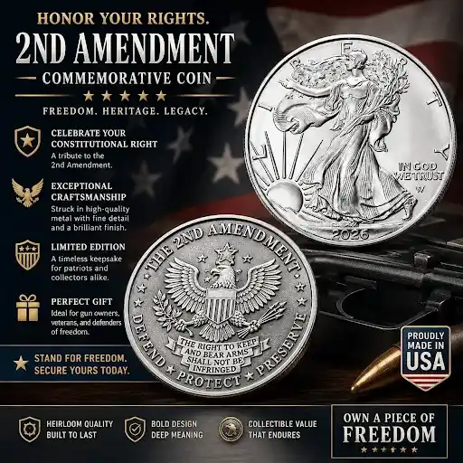 2nd Amendment Collectible Coin