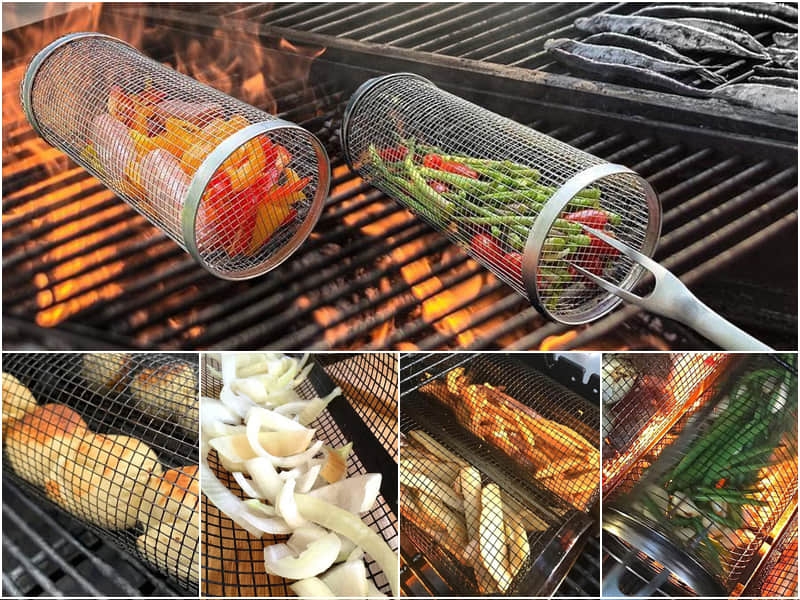 joyhnny rolling grill basket review