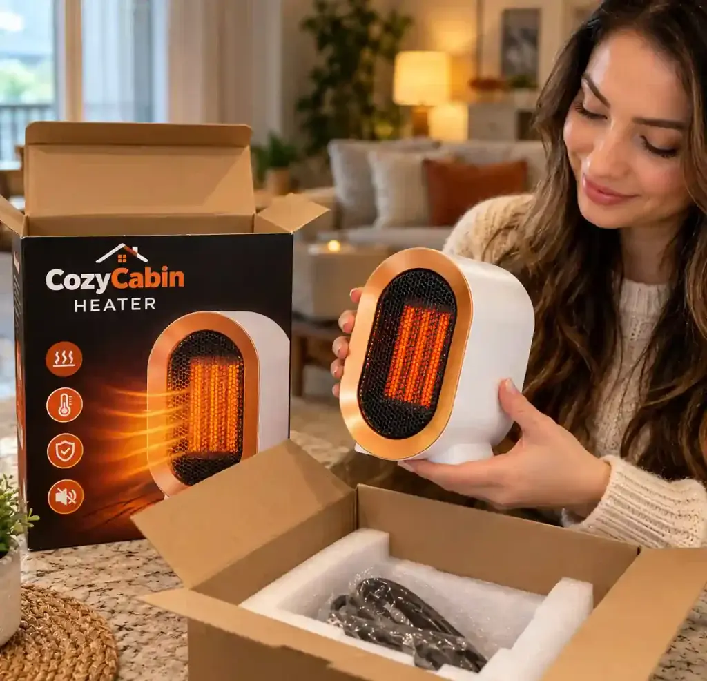 CozyCabin Heater unboxing
