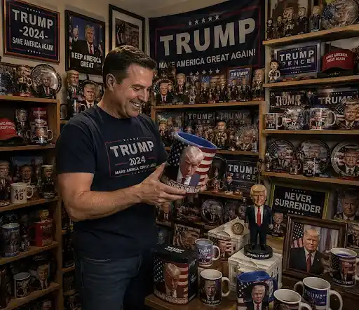 DonaldTrump SignatureBaseball BatMug