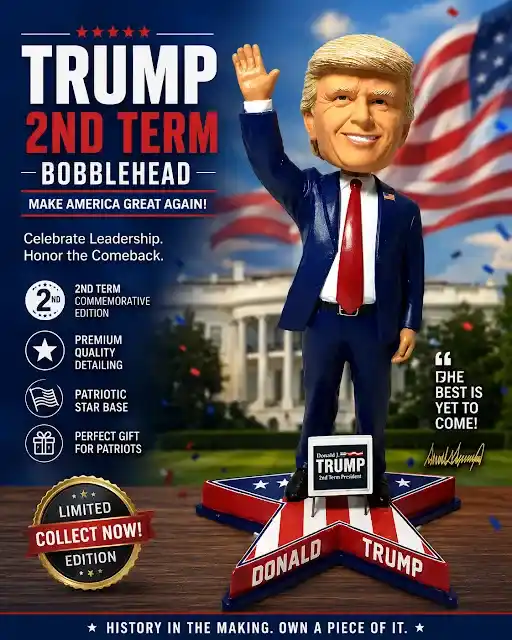Trump 2nd Term Bobblehead