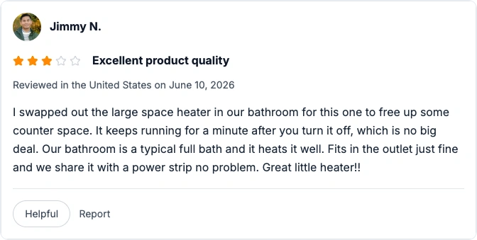 amazon review