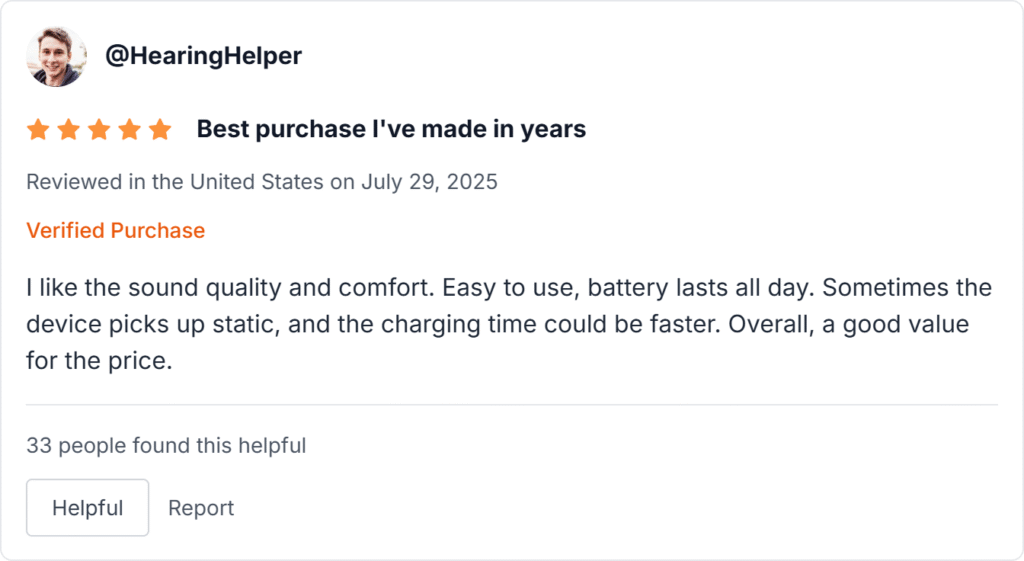 Oricle Hearing Aid Reviews