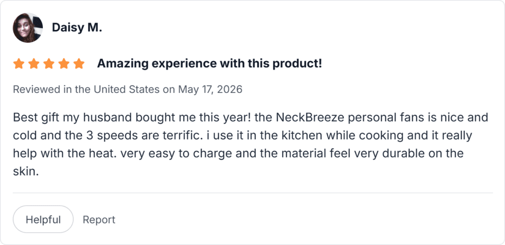 NeckBreeze Reviews