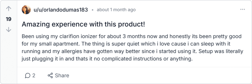 Clarifion Reviews