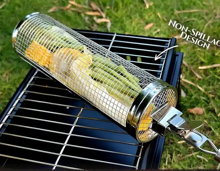 joyhnny rolling grill basket