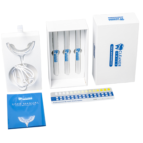 cleaner smile teeth whitening kit reviews
