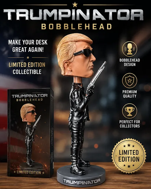 Trumpinator Bobblehead