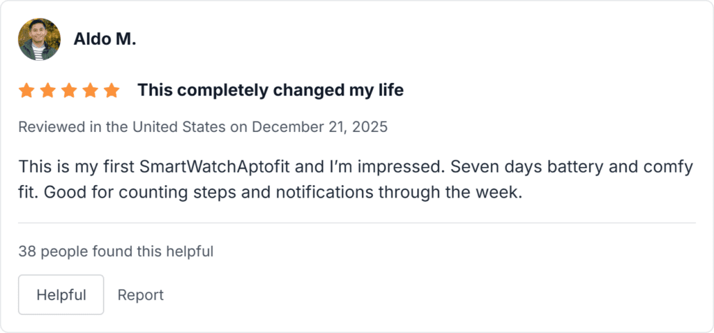 Aptofit SmartWatch Reviews