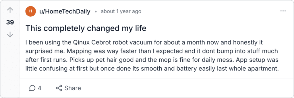 Qinux Cebrot Reviews