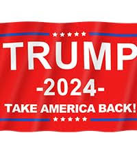 Trump Free flag