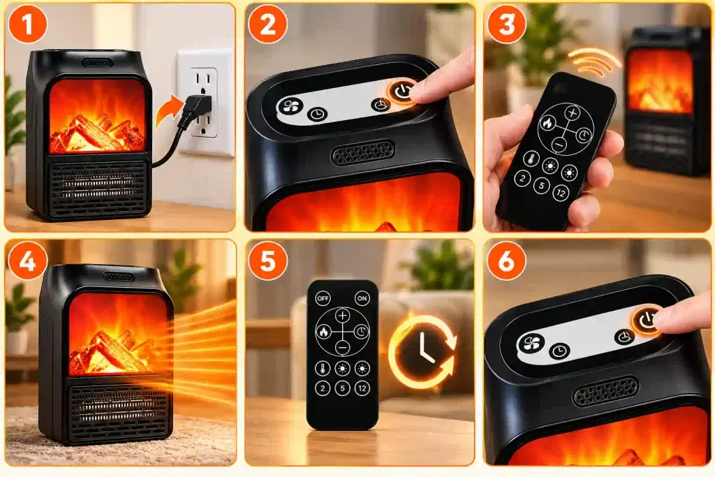 EcoWarm steps