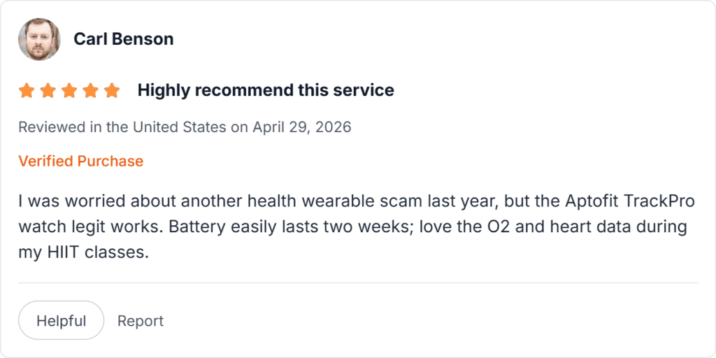 Aptofit TrackPro Reviews