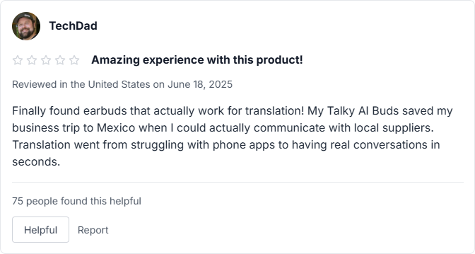 Talky AI Buds Reviews