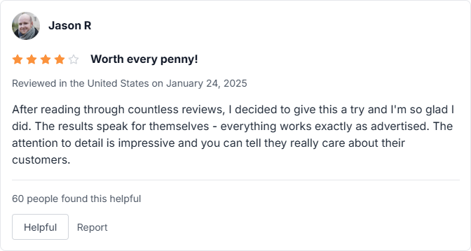 amazon review