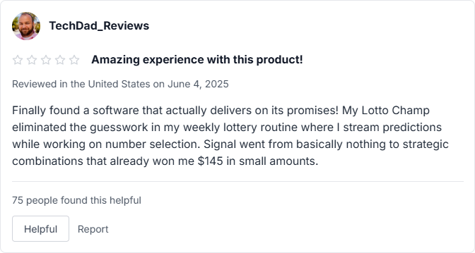 Lotto Champ Reviews