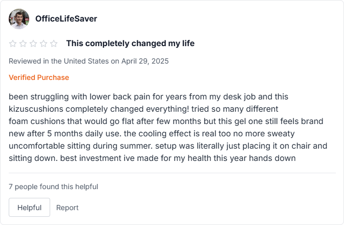 Kizu Cushion Reviews