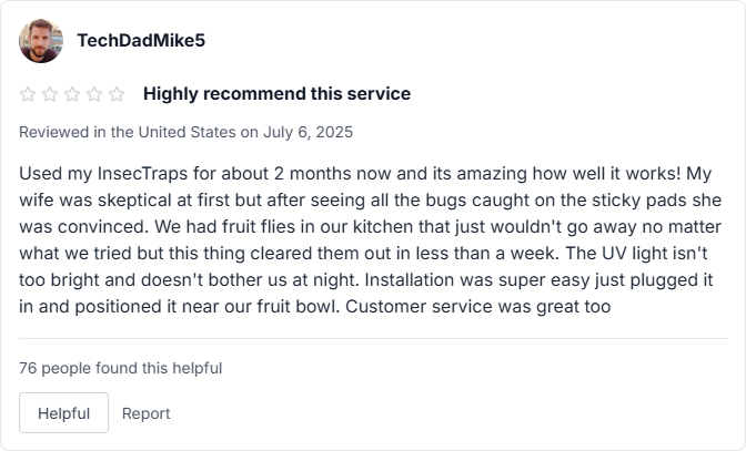 InsecTraps Reviews