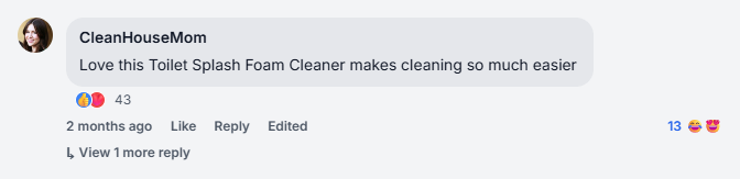 Splashfoam Toilet Cleaner Reviews