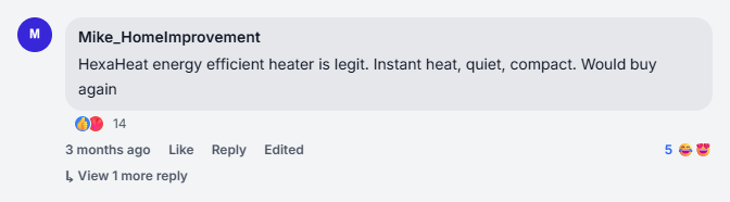 HexaHeat Reviews