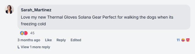 Solana Gear Thermo Gloves Reviews