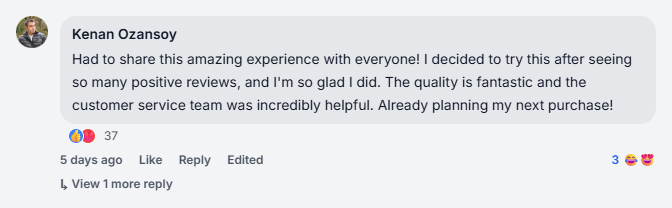 facebook review