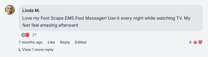 FootScape EMS Foot Massager Reviews