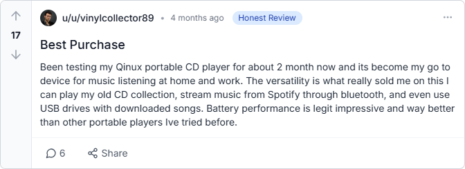 Qinux PlayerLux Reviews