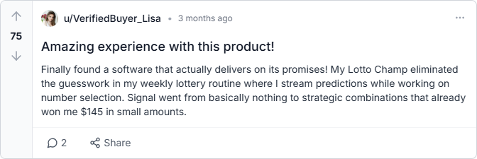 Lotto Champ Reviews