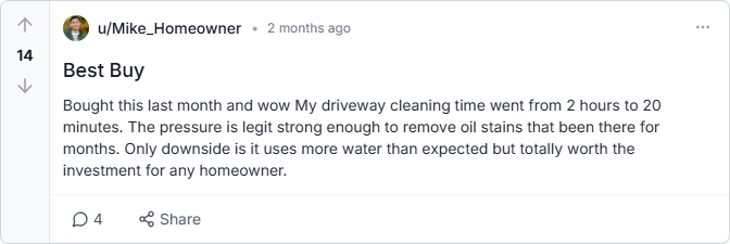 The Jet Surge Power Washer Reviews