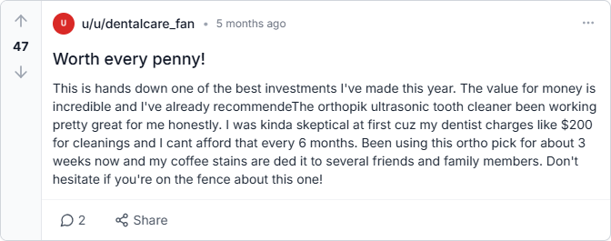 Orthopik Amazon Reviews