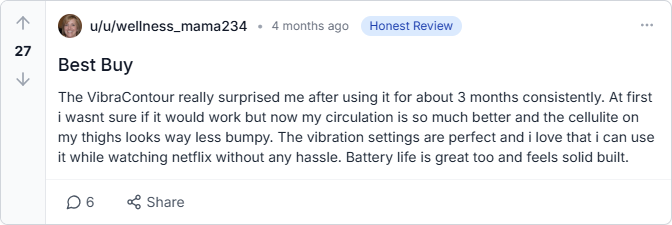 VibraContour Pro Reviews