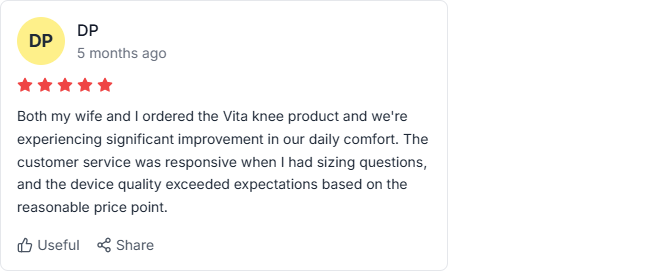 Vita Knee Relieve Reviews