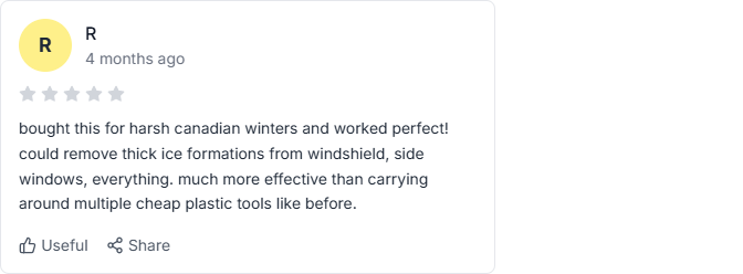 Tactical Ice Scraper Reviews