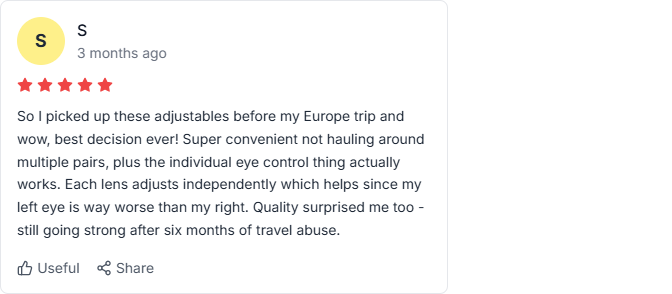 OneGlass Glasses Reviews