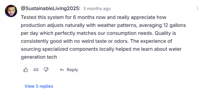 Aqua Tower Reviews