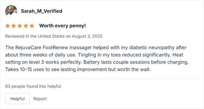 RejuvaCare FootRenew Reviews