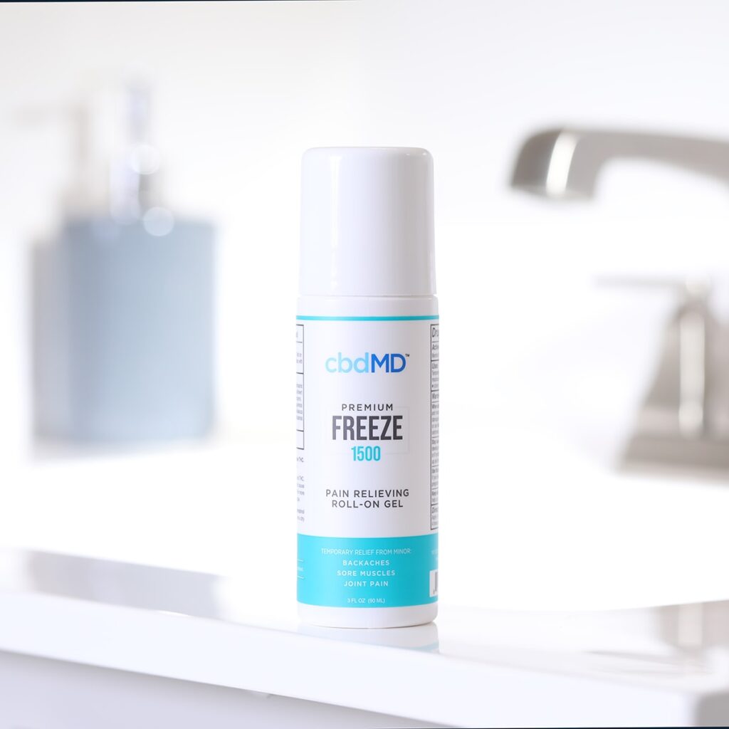cbdMD Broad Spectrum Freeze Roller Reviews
