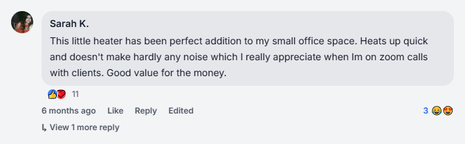 facebook reviews
