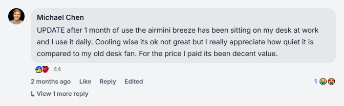 facebook reviews