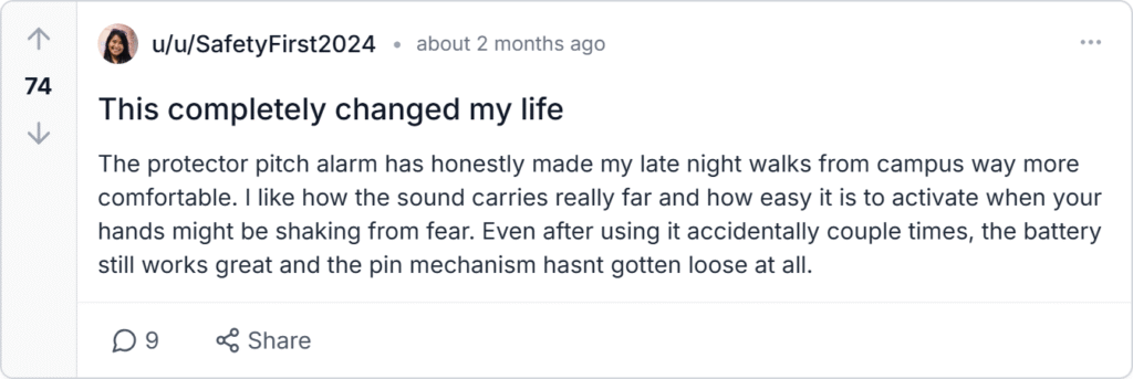 Protector Pitch Reviews