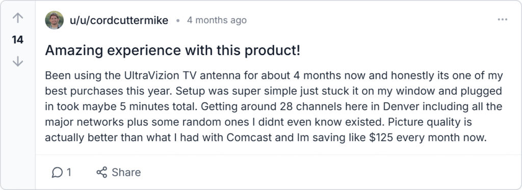 Ultra Vizion Reviews