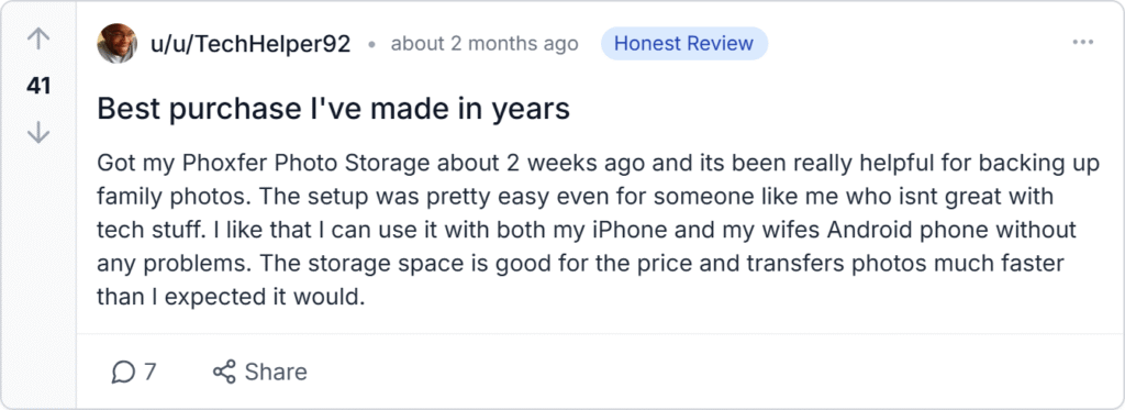 Phoxfer Reviews