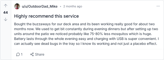 reddit reviews