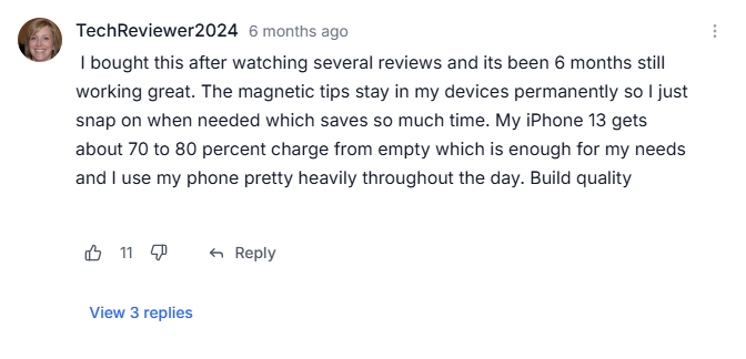 youtube reviews