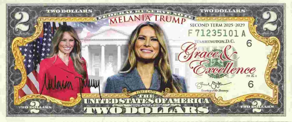 First Lady Melania Trump $2 Bill Reviews
